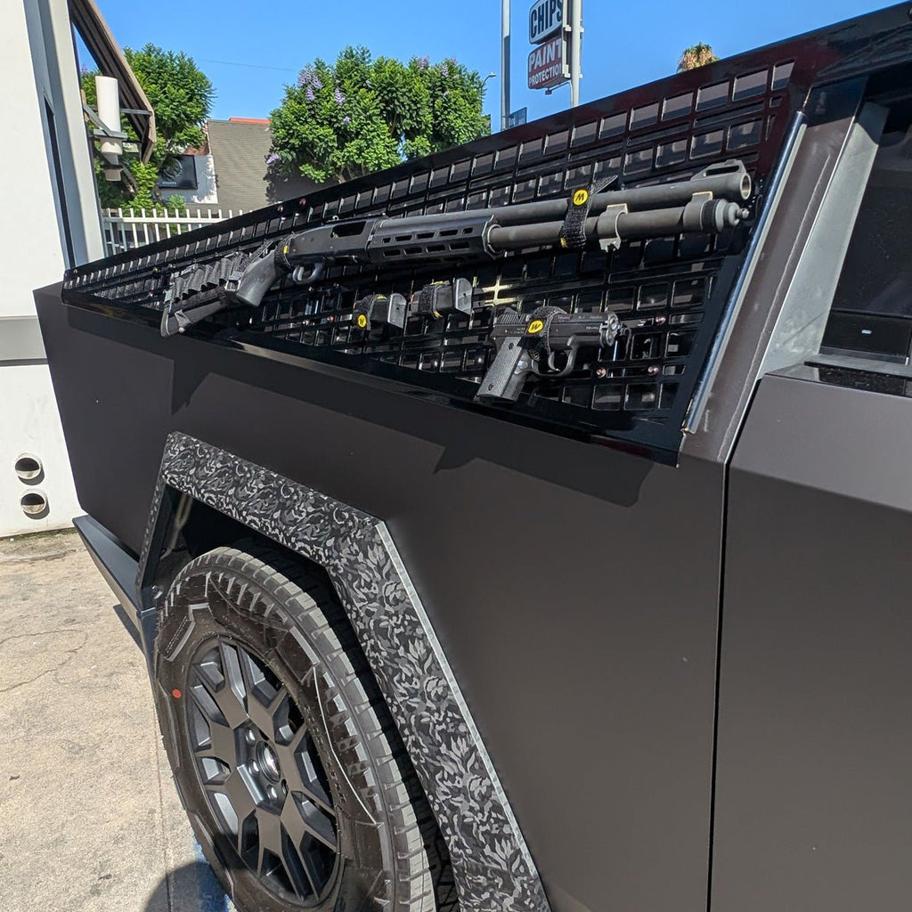 Tesla Cybertruck Side Sail Panel MOLLE Rack System | TOProtect – SLIPLO