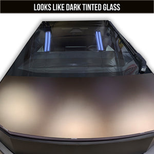 Tesla Cybertruck Windshield Sun Visor Banner DIY Kit - Self - Healing TPU Film | TOProtect - SLIPLO